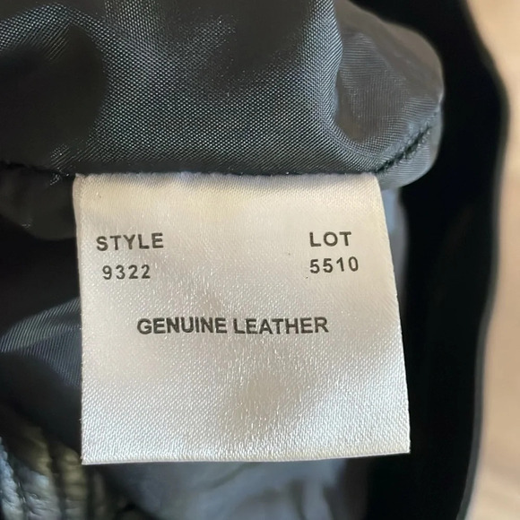 Margaret Godfrey 100% Leather Vintage Straight Leg Size 10 - Picture 9 of 16